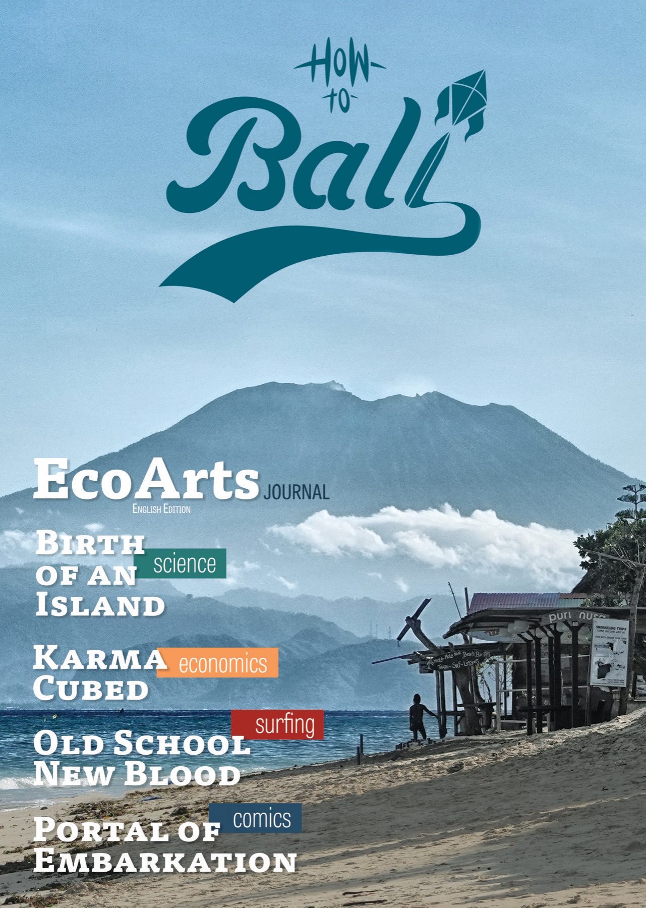 How To Bali EcoArts Journal cover