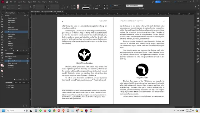 Adobe InDesign: Business Books layout example 5