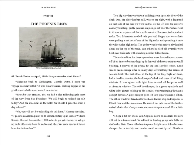 Adobe InDesign: Fiction Novels layout example 4
