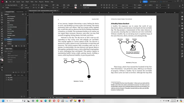 Adobe InDesign: Business Books layout example 6